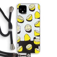 When Life Gives You Lemons...: Pixel 4 XL Transparant Hoesje met koord