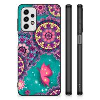 Samsung Galaxy A23 Leuk Telefoonhoesje Cirkels en Vlinders