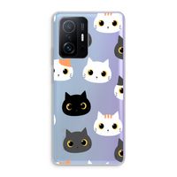 Katten: Xiaomi 11T Transparant Hoesje