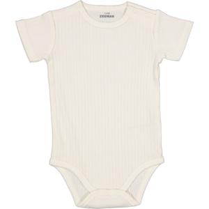 Baby romper Korte mouwen Drukknoophals