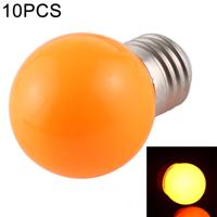 10 stuks 2W E27 2835 SMD Home Decoratie LED gloeilampen DC 12V (oranje licht)