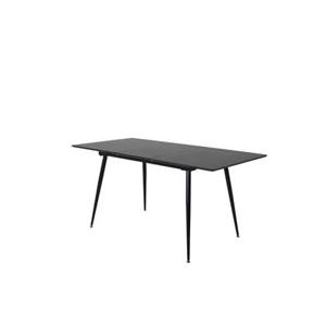 Fjôrd - Eettafel Zwart 120cm - Melamine - Silar