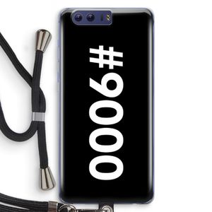#9000: Honor 9 Transparant Hoesje met koord