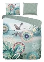 HIP Dekbedovertrek "mandala's en vogels" - Multi - (135x200 cm) - Katoen Satijn