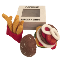 Papoose Toys Papoose Toys Burger and Chips