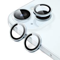 iPhone 15/15 Plus Tempered-Glass Lens Protectors - Dark Blue