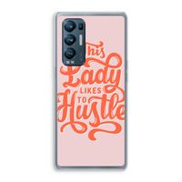 Hustle Lady: Oppo Find X3 Neo Transparant Hoesje