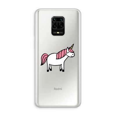 Eenhoorn: Xiaomi Redmi Note 10 Lite Transparant Hoesje