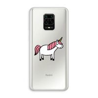 Eenhoorn: Xiaomi Redmi Note 10 Lite Transparant Hoesje