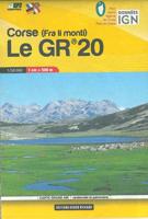 Wandelkaart Le GR 20 - Corsica | Didier Richard