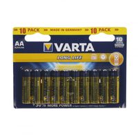 Varta batterijen longlife - AA - set van 10 - thumbnail