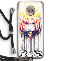 Fading: Motorola Moto G6 Transparant Hoesje met koord Fading: Motorola Moto G6 Transparant Hoesje met koord