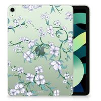 iPad Air (2020/2022) 10.9 inch Uniek Siliconen Hoesje Blossom White