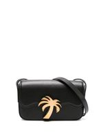 Palm Angels sac à bandoulière Palm Beach en cuir - Noir