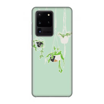 Hang In There: Volledig geprint Samsung Galaxy S20 Ultra Hoesje
