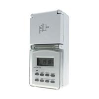 Tijdschakelaar voor buiten (IP44) 3500 Watt - 24/7 programma