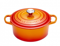Le Creuset Braadpan Signature Oranjerood ø 24 cm / 4,2 liter