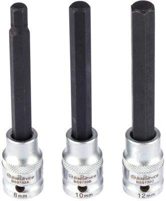 Bikeservice schroevendraaier bit stkschlein stossdaemp bst in6knt 1/2" 3pcs