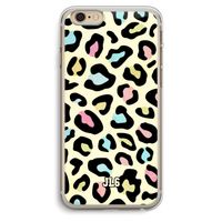 Leopard pattern: iPhone 6 Plus / 6S Plus Transparant Hoesje