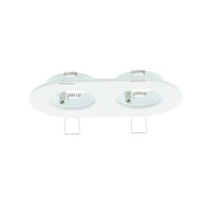 Klemko LED armatuur 2 voudig wit 876545
