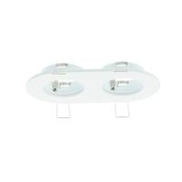 Klemko LED armatuur 2 voudig wit 876545