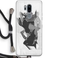House: LG G7 Thinq Transparant Hoesje met koord