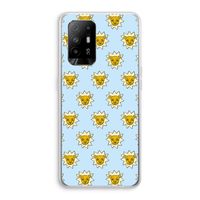 Leeuwenkoppen: Oppo A94 5G Transparant Hoesje