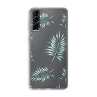 Simple leaves: Samsung Galaxy S21 Plus Transparant Hoesje