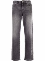 Karl Lagerfeld jean droit à logo - Gris