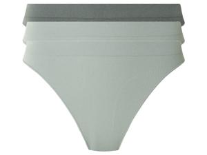 esmara 3 dames strings (S (36/38), Groen/mint)