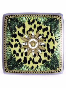 Versace plat Jungle Animalier - Vert