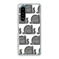 Cats: Sony Xperia 5 III Transparant Hoesje
