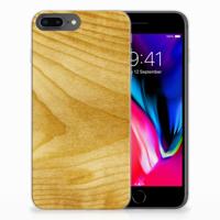 Apple iPhone 7 Plus | 8 Plus | Bumper Hoesje | Licht Hout Apple iPhone 7 Plus | 8 Plus | Bumper Hoesje | Licht Hout