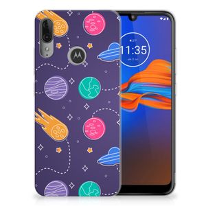 Motorola Moto E6 Plus Silicone Back Cover Space