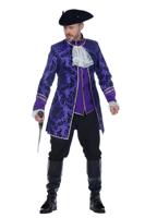 Venetiaans Kostuum Paars Heren Premium