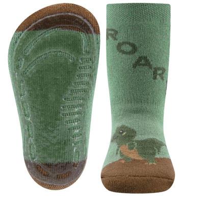 Ewers antislip sokken Stoppi softstep dino groen-29-30