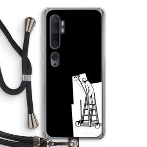 Musketon Painter: Xiaomi Mi Note 10 Transparant Hoesje met koord