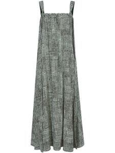 Proenza Schouler White Label robe portefeuille Flou à design sans manches - Noir