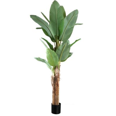 Kunstplant echte touch bananenboom - L