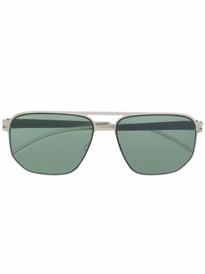 Mykita lunettes de soleil Perry à monture carrée - Argent