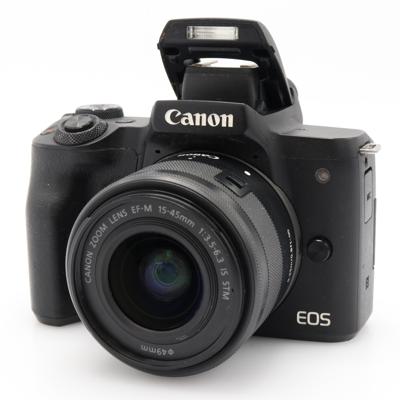Canon EOS M50 + EF-M 15-45mm f/3.5-6.3 IS STM occasion