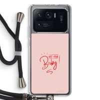 Not Your Baby: Xiaomi Mi 11 Ultra Transparant Hoesje met koord