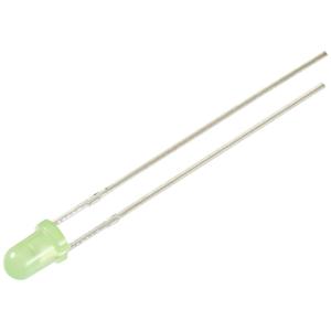 TRU COMPONENTS Bedrade LED Geel-groen Rond 3 mm 150 mcd 30 ° 12 mA 5 V