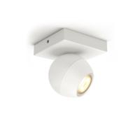 Philips Lighting Hue LED-plafondspots 871951433922400 Hue White Amb. Buckram Spot 1 flg. weiß 350lm inkl. Dimmschalter GU10 5 W