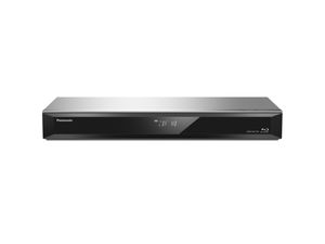 Panasonic DMR-BST765AG Blu-ray-speler met harde schijfrecorder 500 GB 4K Upscaling, CD-speler, High-Resolution Audio, Twin-HD DVB-S tuner, WiFi Zilver