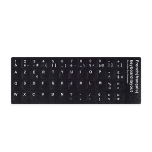 AZERTY keyboard stickervel