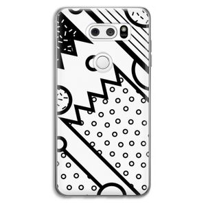 Pop Art #4: LG V30 Transparant Hoesje