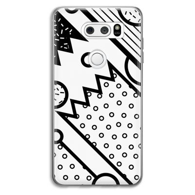 Pop Art #4: LG V30 Transparant Hoesje