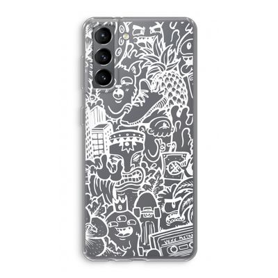 Vexx Mixtape #2: Samsung Galaxy S21 Transparant Hoesje
