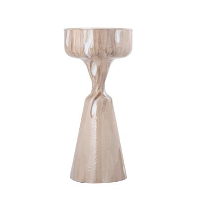 Maran Cream shiny ironsidetable round L